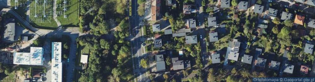 Zdjęcie satelitarne Brynowska ul.