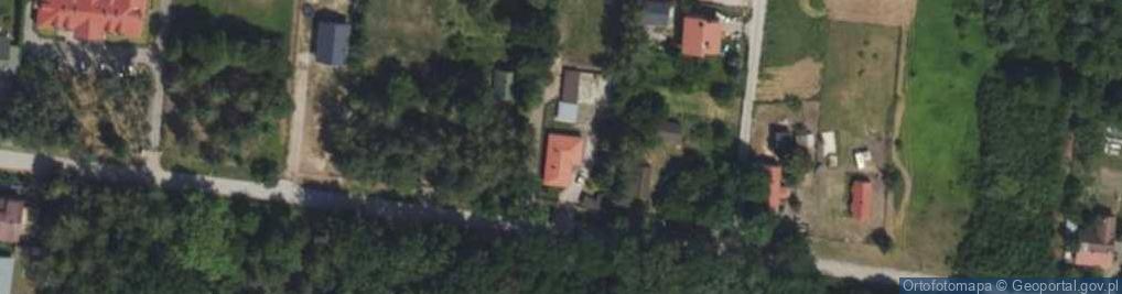 Zdjęcie satelitarne Brzozowa ul.