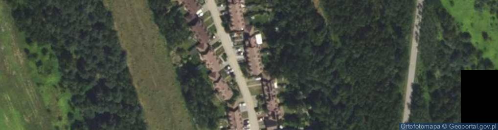 Zdjęcie satelitarne Brzozowa Polana ul.