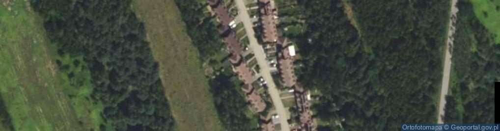 Zdjęcie satelitarne Brzozowa Polana ul.