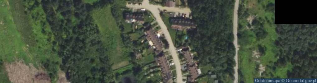 Zdjęcie satelitarne Brzozowa Polana ul.