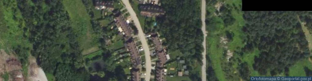 Zdjęcie satelitarne Brzozowa Polana ul.