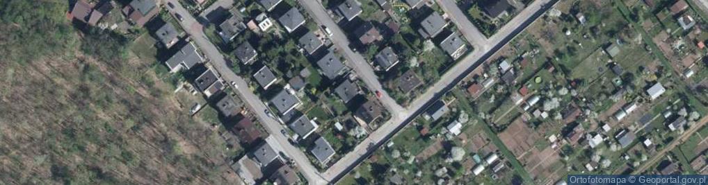 Zdjęcie satelitarne Brzozowa ul.