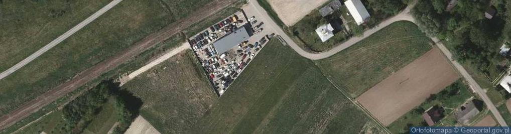 Zdjęcie satelitarne Brzozowa ul.