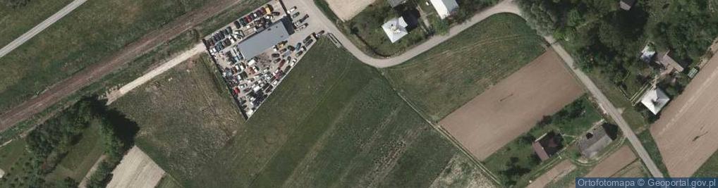 Zdjęcie satelitarne Brzozowa ul.