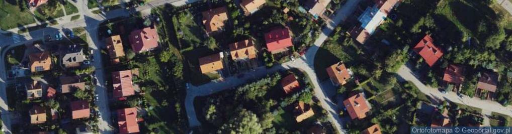 Zdjęcie satelitarne Brzozowa ul.