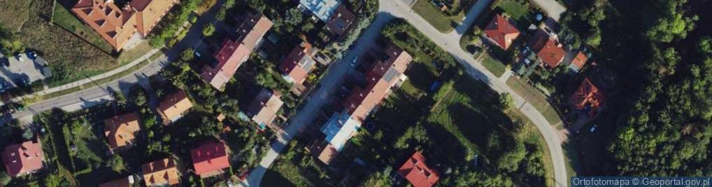 Zdjęcie satelitarne Brzozowa ul.