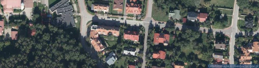 Zdjęcie satelitarne Brzozowa ul.