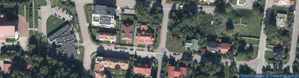 Zdjęcie satelitarne Brzozowa ul.
