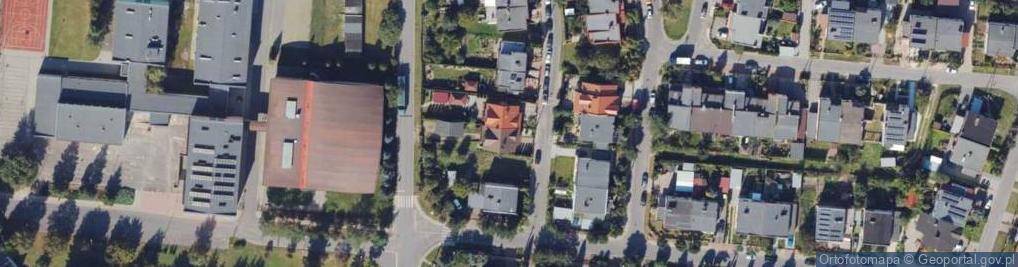 Zdjęcie satelitarne Brzozowa ul.