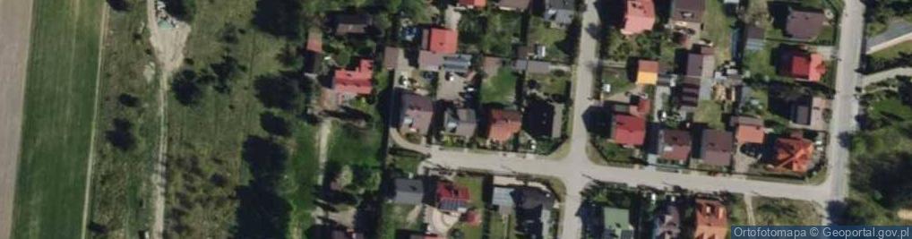 Zdjęcie satelitarne Brzozowa ul.