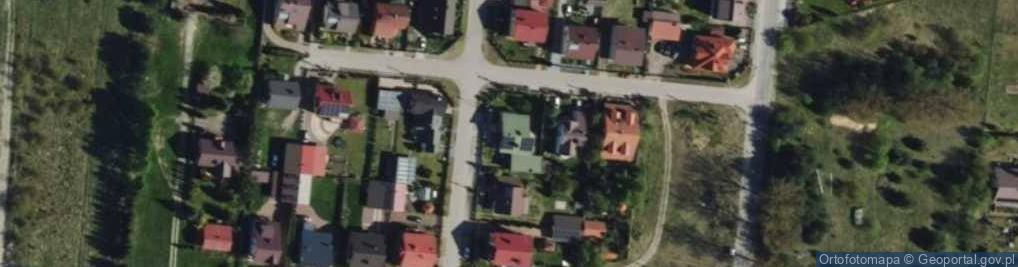 Zdjęcie satelitarne Brzozowa ul.