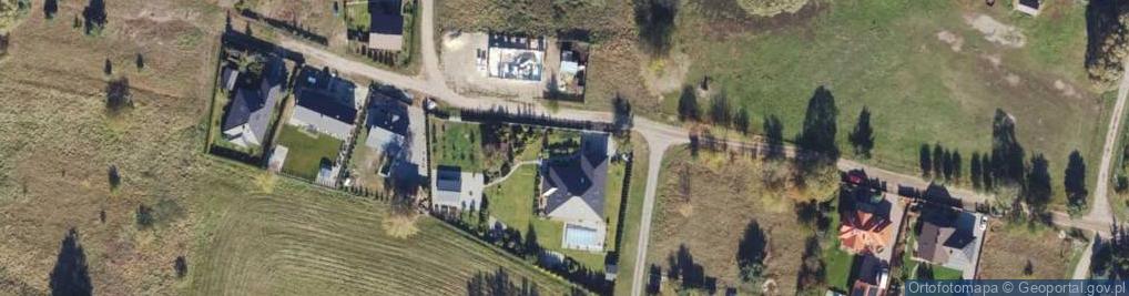 Zdjęcie satelitarne Brzozowa ul.