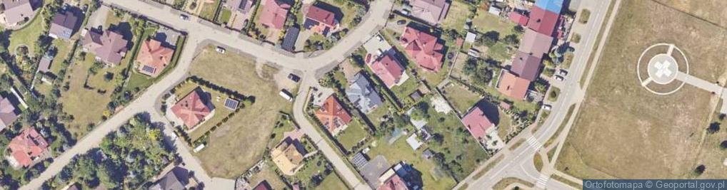 Zdjęcie satelitarne Brzozowa ul.