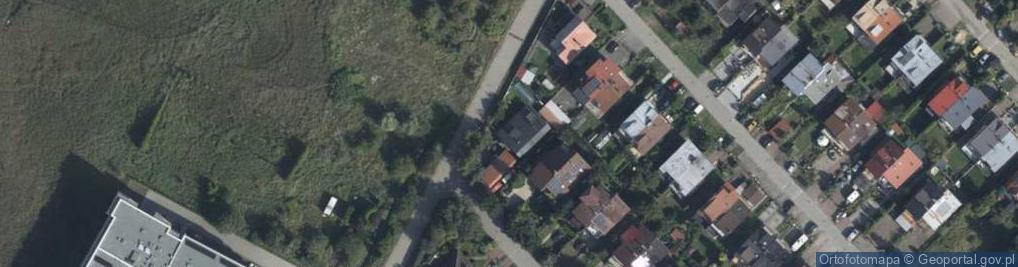 Zdjęcie satelitarne Brylantowa ul.