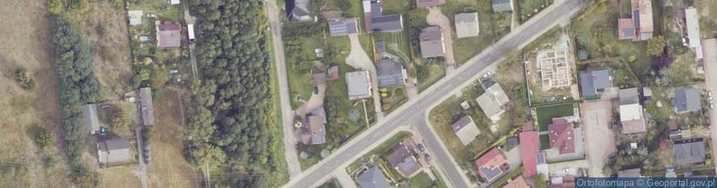 Zdjęcie satelitarne Brzozowa ul.