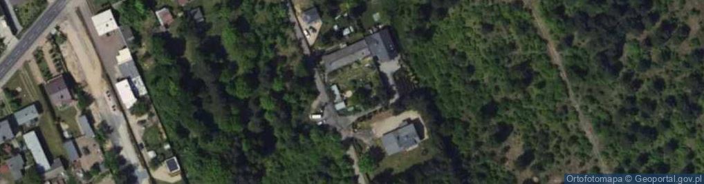 Zdjęcie satelitarne Brylantowa ul.