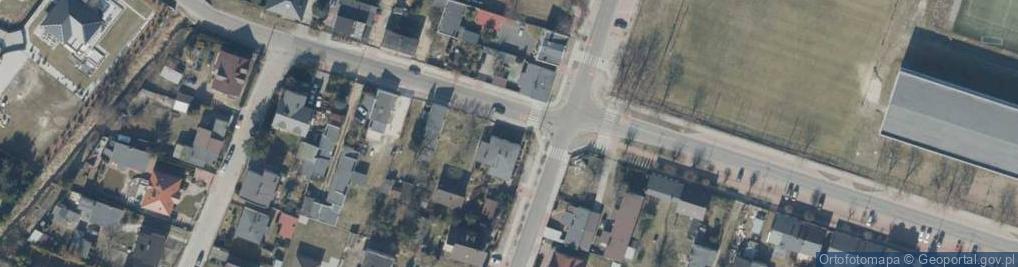 Zdjęcie satelitarne Browarna ul.