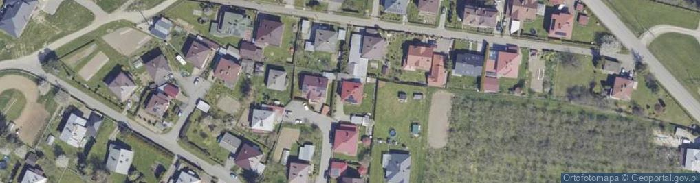 Zdjęcie satelitarne Brzozowa ul.