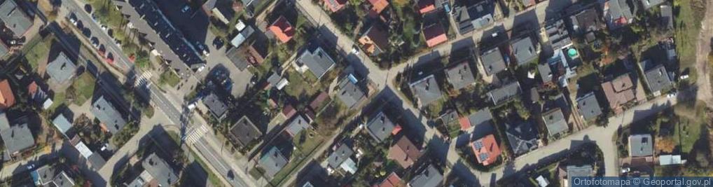 Zdjęcie satelitarne Brzozowa ul.
