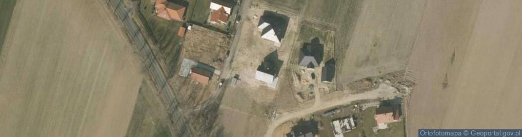 Zdjęcie satelitarne Brzoskwiniowa ul.