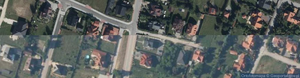 Zdjęcie satelitarne Brzezińska ul.