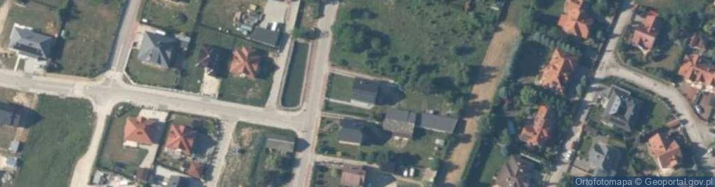 Zdjęcie satelitarne Brzezińska ul.