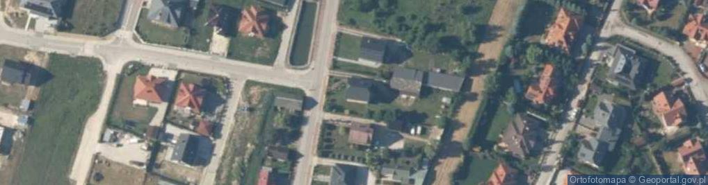 Zdjęcie satelitarne Brzezińska ul.