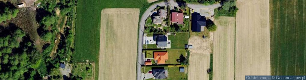 Zdjęcie satelitarne Brzeziny ul.