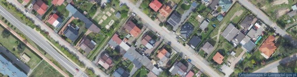 Zdjęcie satelitarne Brzozowa ul.