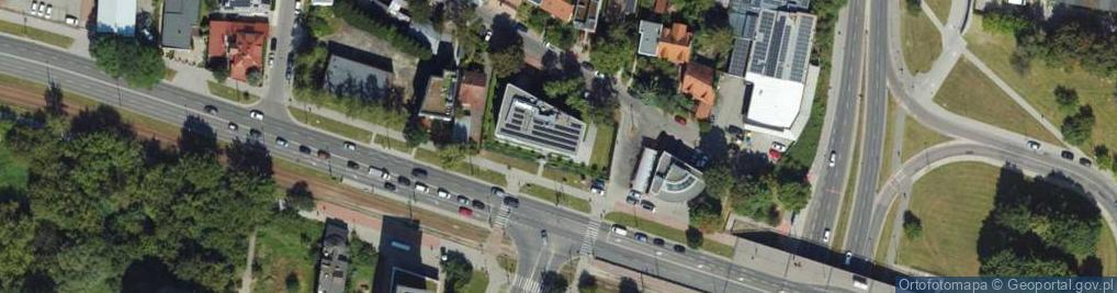 Zdjęcie satelitarne Bronowicka ul.