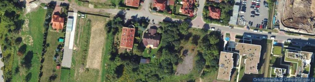 Zdjęcie satelitarne Brązownicza ul.