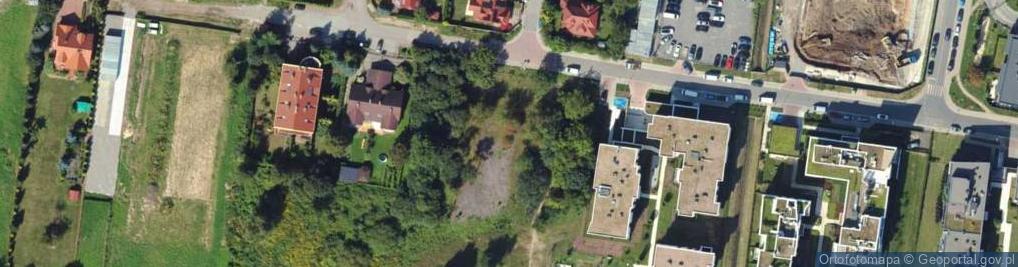 Zdjęcie satelitarne Brązownicza ul.