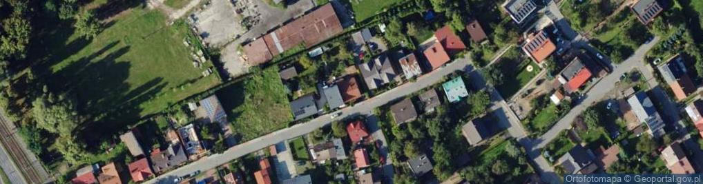 Zdjęcie satelitarne Braterska ul.