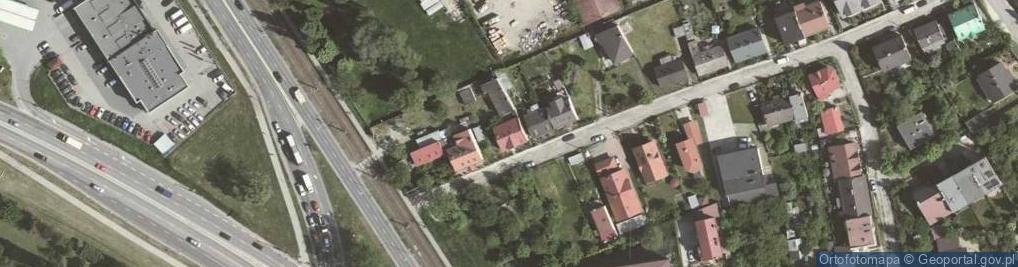 Zdjęcie satelitarne Braterska ul.