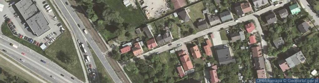 Zdjęcie satelitarne Braterska ul.