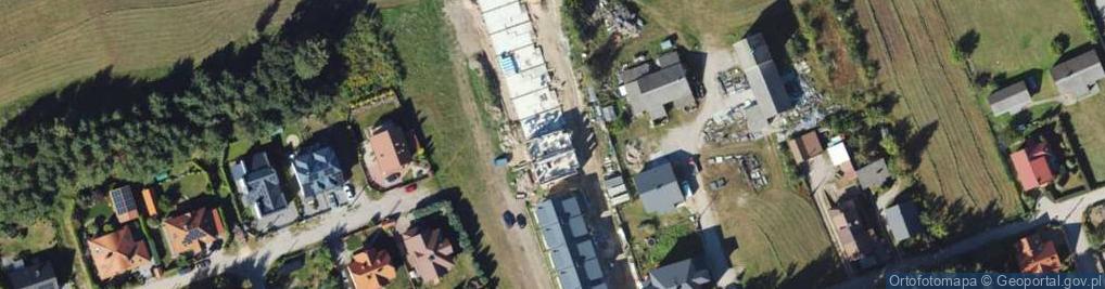 Zdjęcie satelitarne Brylantowa ul.