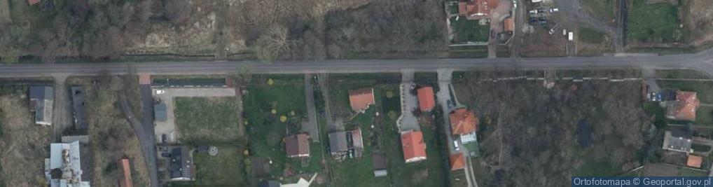 Zdjęcie satelitarne Brylantowa ul.