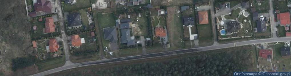 Zdjęcie satelitarne Brzozowa ul.