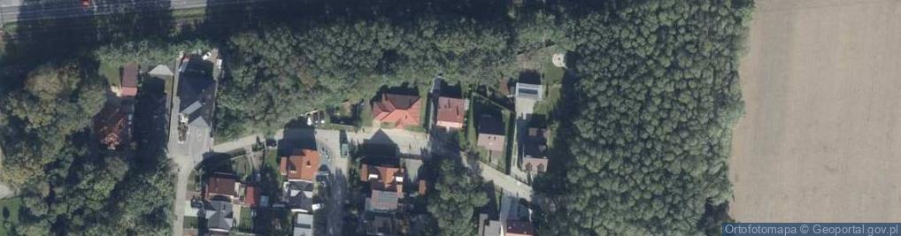 Zdjęcie satelitarne Brzozowa ul.