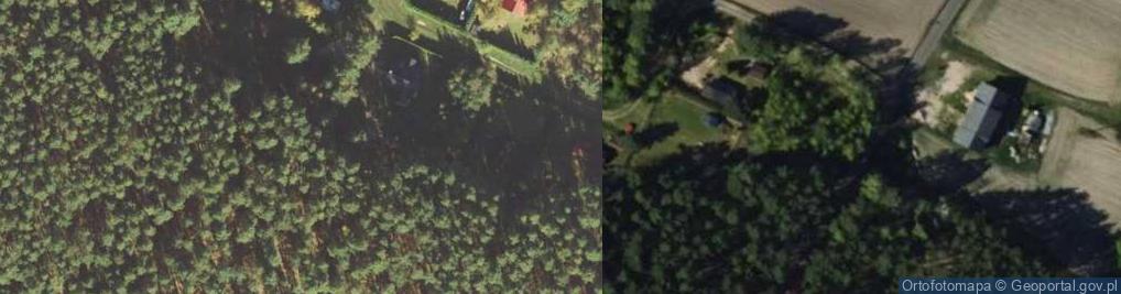 Zdjęcie satelitarne Brzozowa ul.