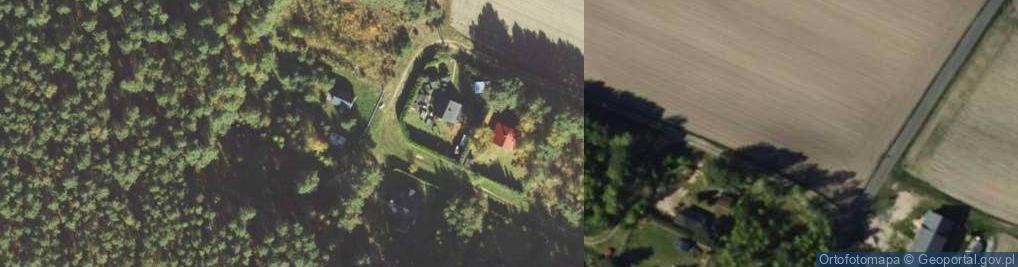 Zdjęcie satelitarne Brzozowa ul.