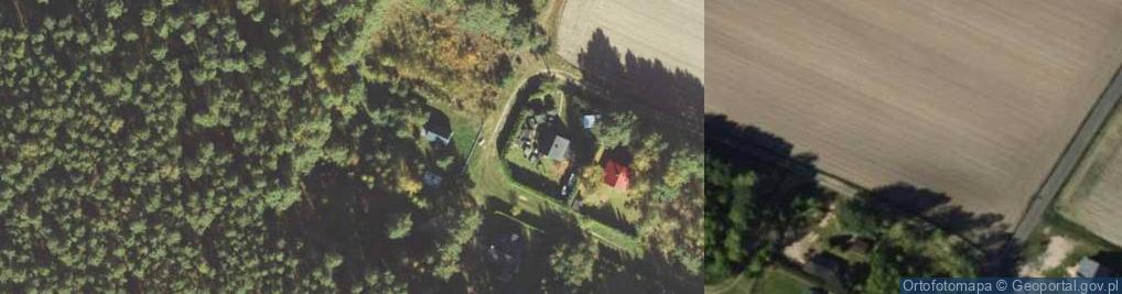 Zdjęcie satelitarne Brzozowa ul.