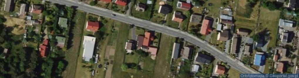 Zdjęcie satelitarne Brynicka ul.