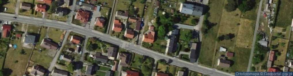 Zdjęcie satelitarne Brynicka ul.