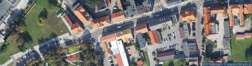 Zdjęcie satelitarne Braterstwa Narodów ul.