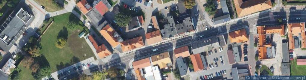 Zdjęcie satelitarne Braterstwa Narodów ul.