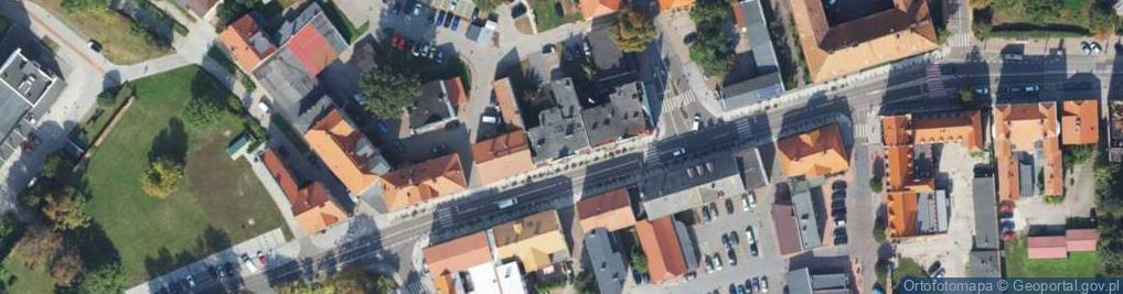 Zdjęcie satelitarne Braterstwa Narodów ul.