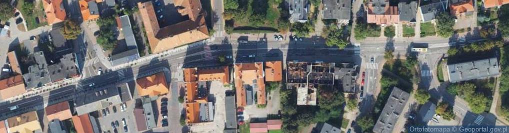 Zdjęcie satelitarne Braterstwa Narodów ul.