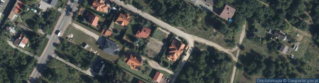 Zdjęcie satelitarne Brzozowa ul.